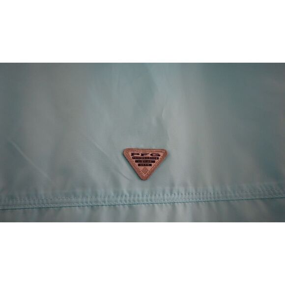 Columbia XL0380 451 Women's Sz M Blue PFG Morning View Full Zip Windbreaker $65 - Picture 8 of 9